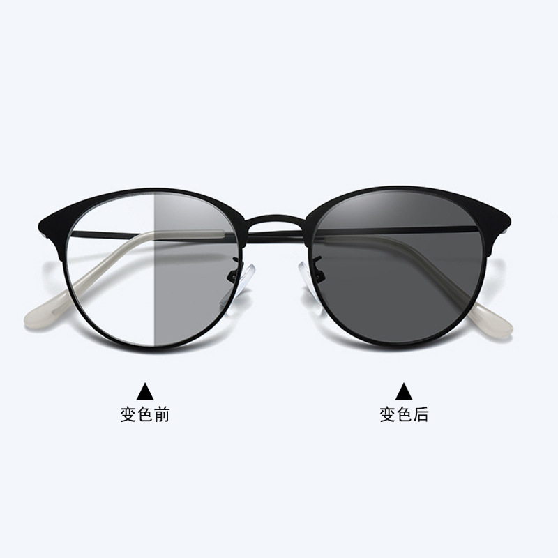 Progressive Photochromic Multifocus Reading Glasses UV400 Sun Readers Computer Anti Blue Light Glasses for Women