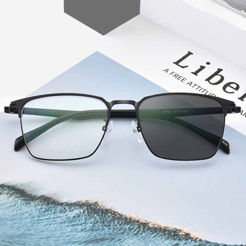 T90 Squared Frame Presbyopia eyeglass with reading area Wholesale Glasses Corrective Eyeglasses Flexible Reading Glasses