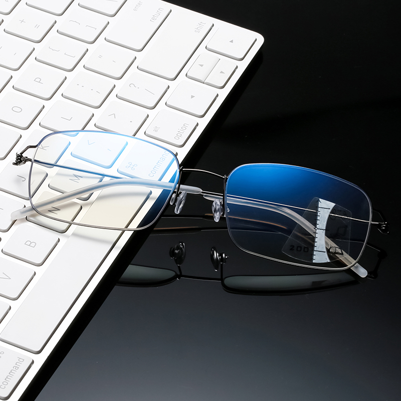 Anti blue light photochromic glasses