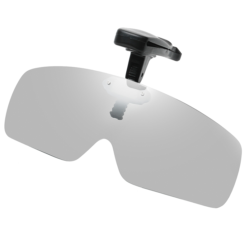 Sunglasses Clip Photochromic Polarized Lenses Hat Visors Clip-on Sunglasses For Fishing Biking Hiking Golf UV400 Protect TR90 Clip On Glasses