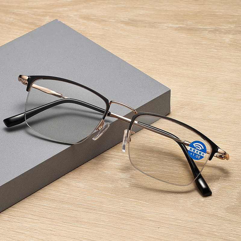 Multi-focus color-changing reading glasses have many excellent functions.