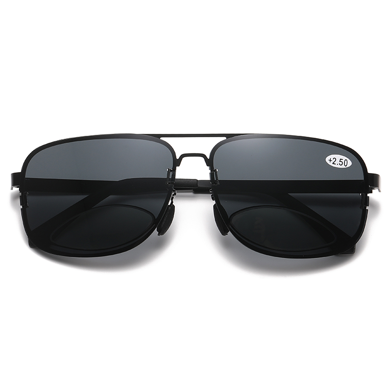 Bifocal Sunglasses for Women Men Retro Classic Reading Glasses Double Bridge Sun Glasses