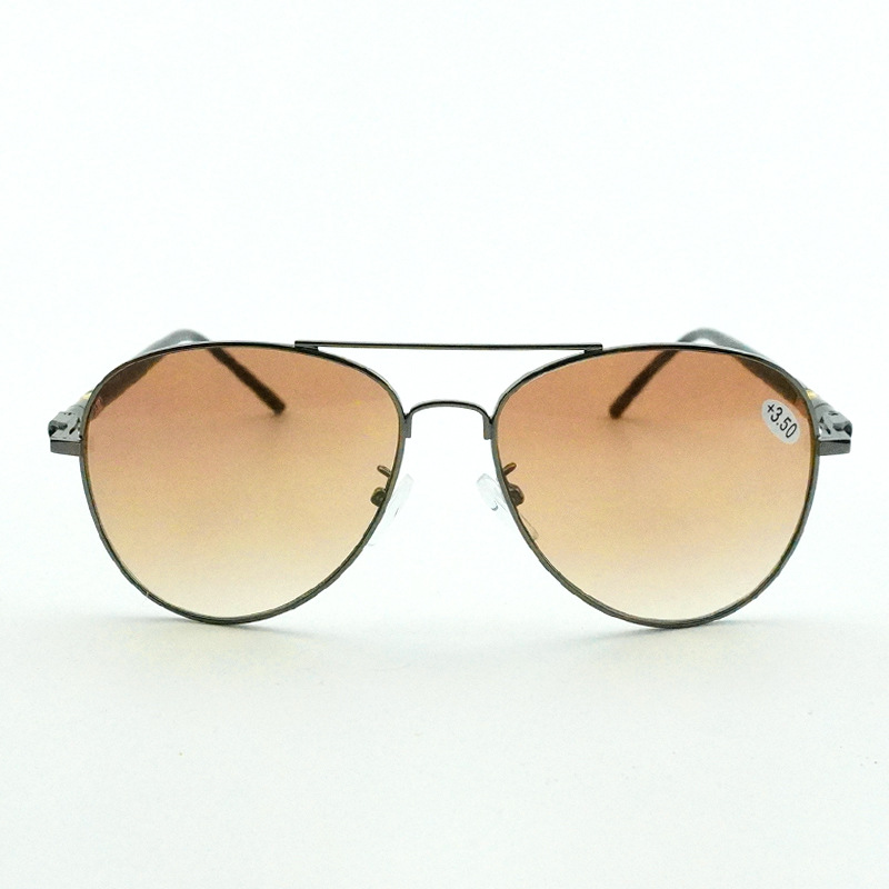 Retro Bifocal Reading Sunglasses for Men Sun Readers for Driving Zero Top UV 400
